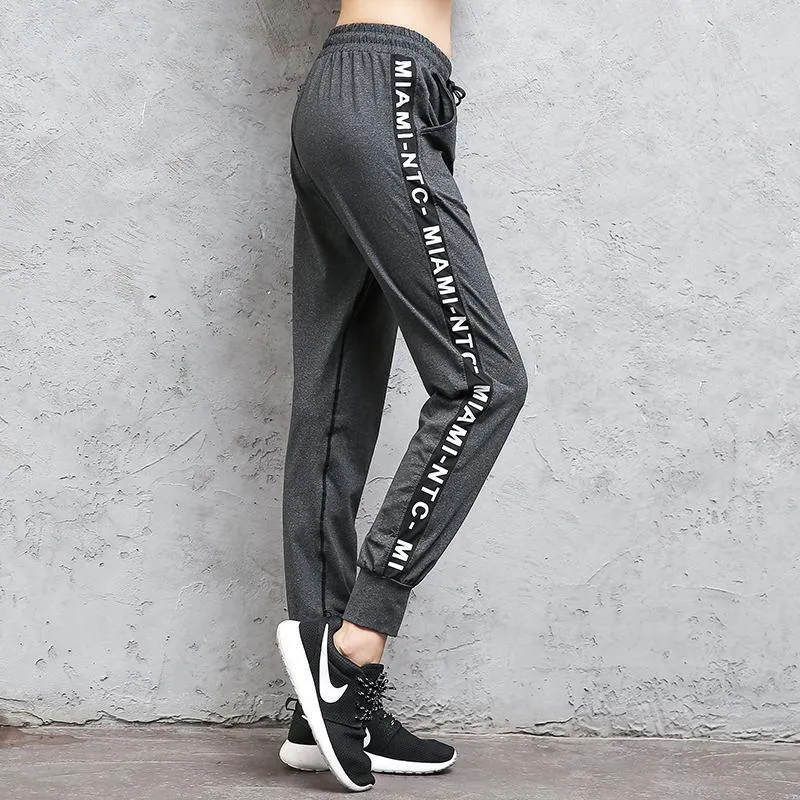 Striped Running Pants