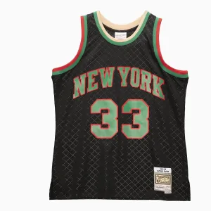 Swingman Patrick Ewing New York Knicks Neapolitan NBA 1991-92 Jersey