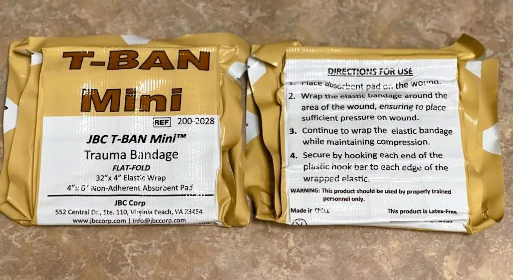 T-Ban Mini Trauma Bandage (CS/25 Exp : 01/2026)