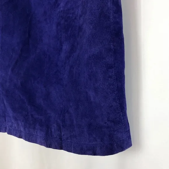Tango Suede pencil miniskirt 9/10