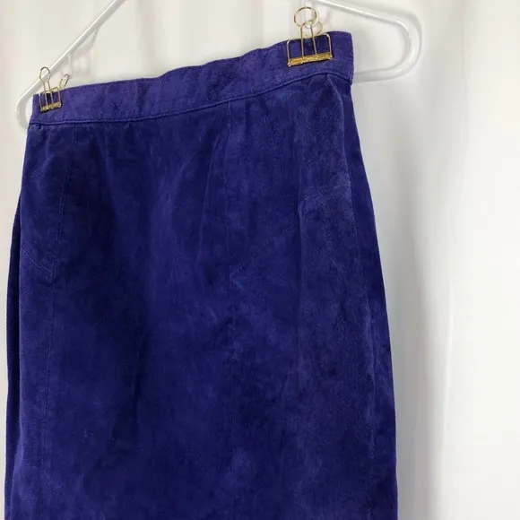 Tango Suede pencil miniskirt 9/10