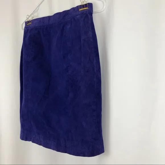 Tango Suede pencil miniskirt 9/10
