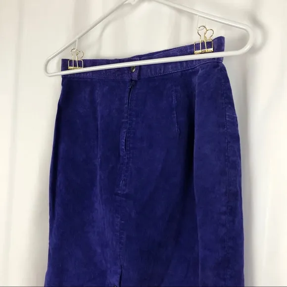 Tango Suede pencil miniskirt 9/10