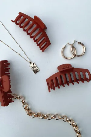 Terra Claw Clip - Rust