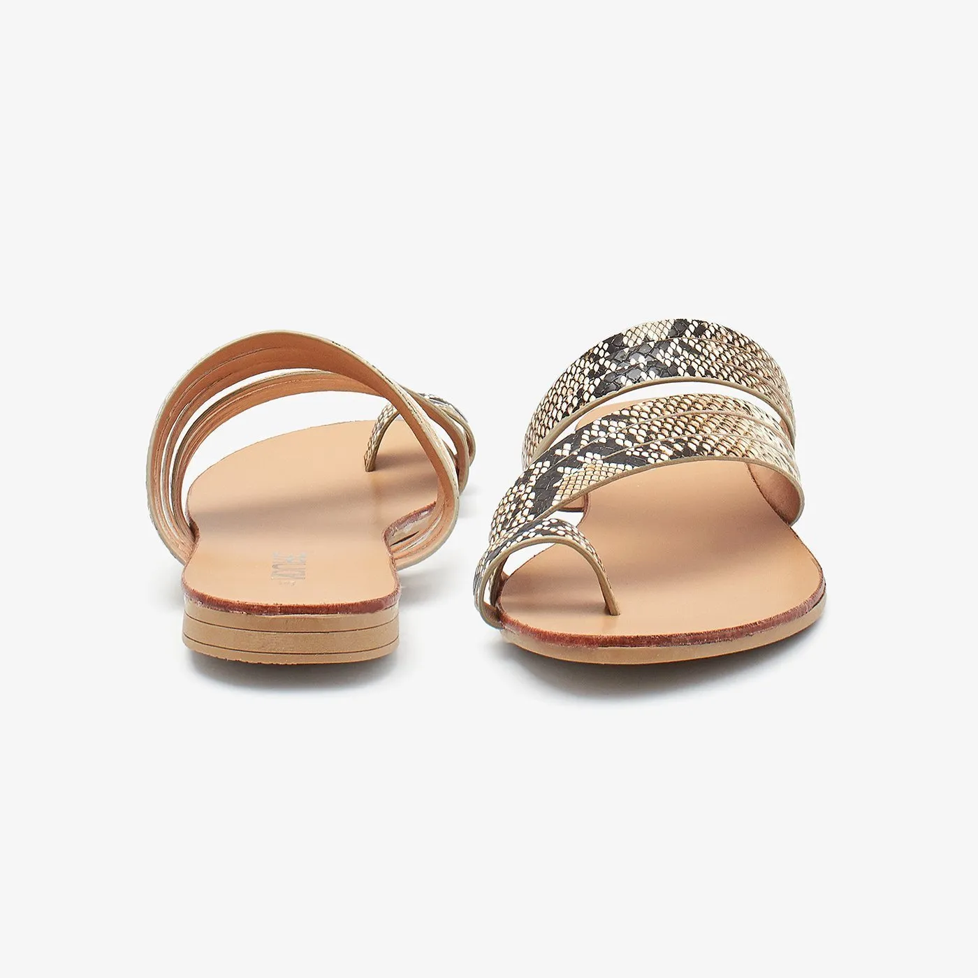 Toe Ring Multi Strap Ladies Chappal