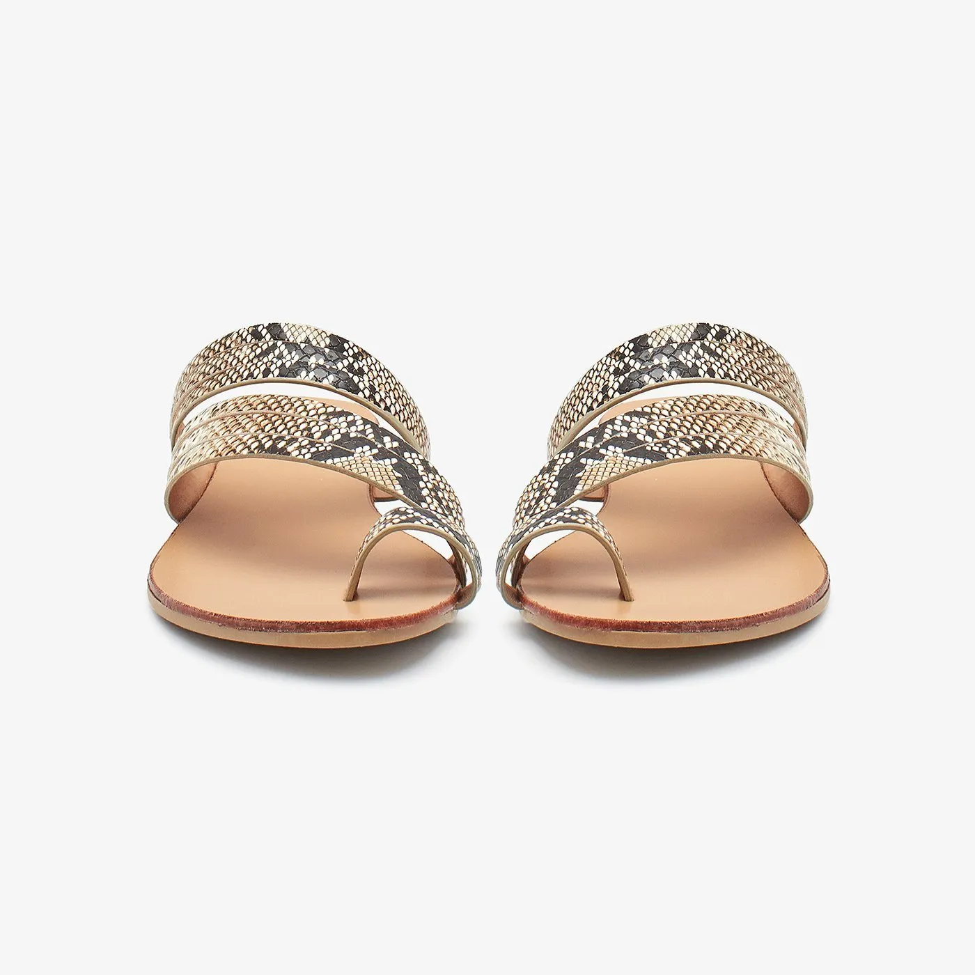 Toe Ring Multi Strap Ladies Chappal