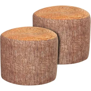 Tree Stump Stools (Large) pk 2