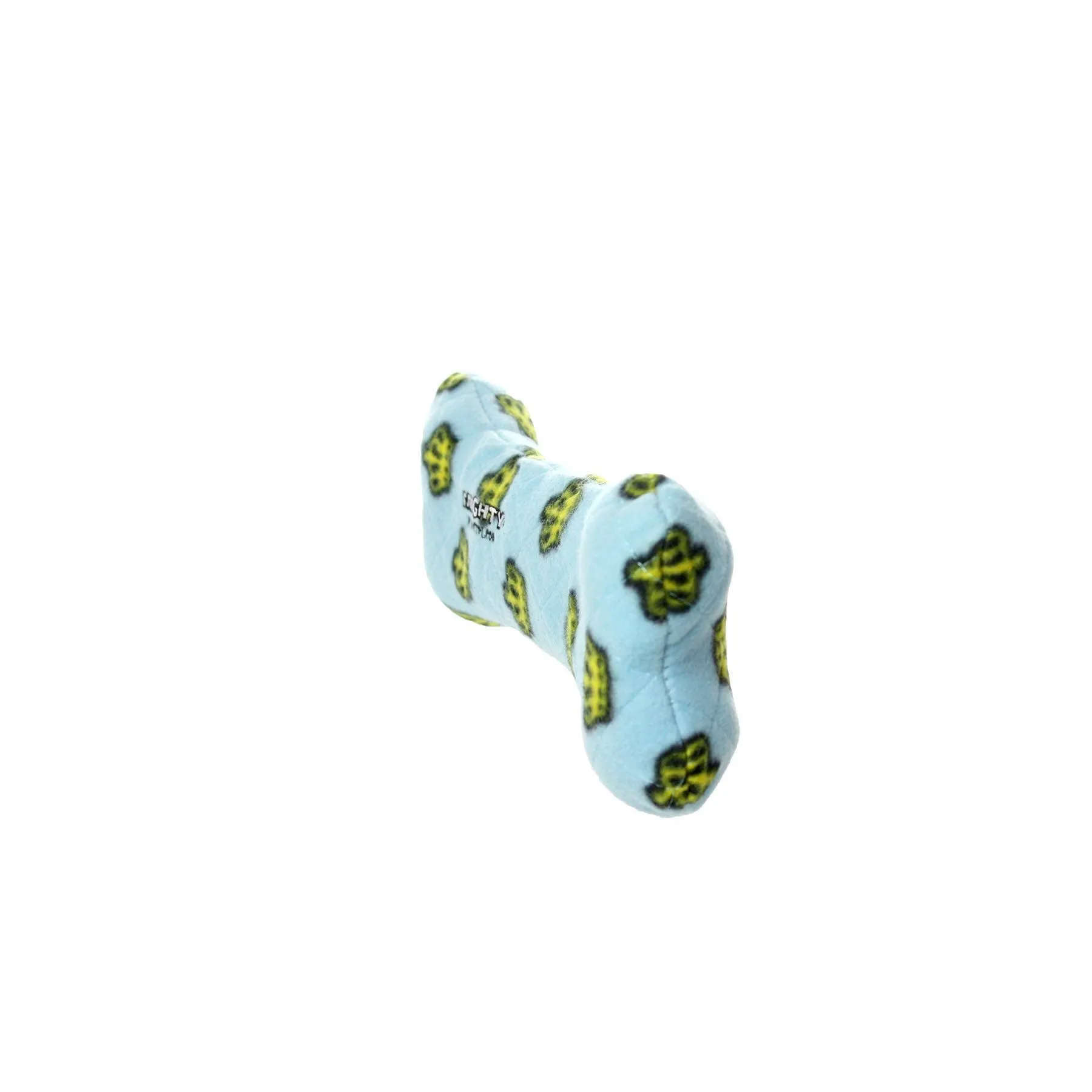 Tuffy Dog Toys - VIP Products - Mighty Bone - Blue, Durable, Squeaky Dog Toy, No Stuffing
