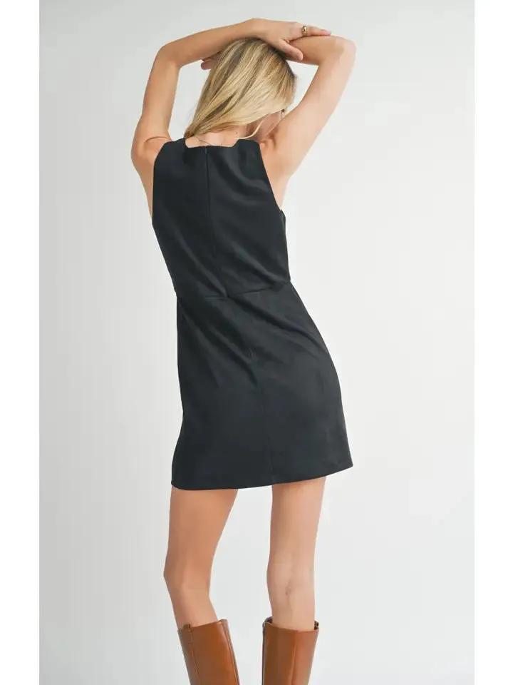 Tuscany Faux Suede Mini Dress..