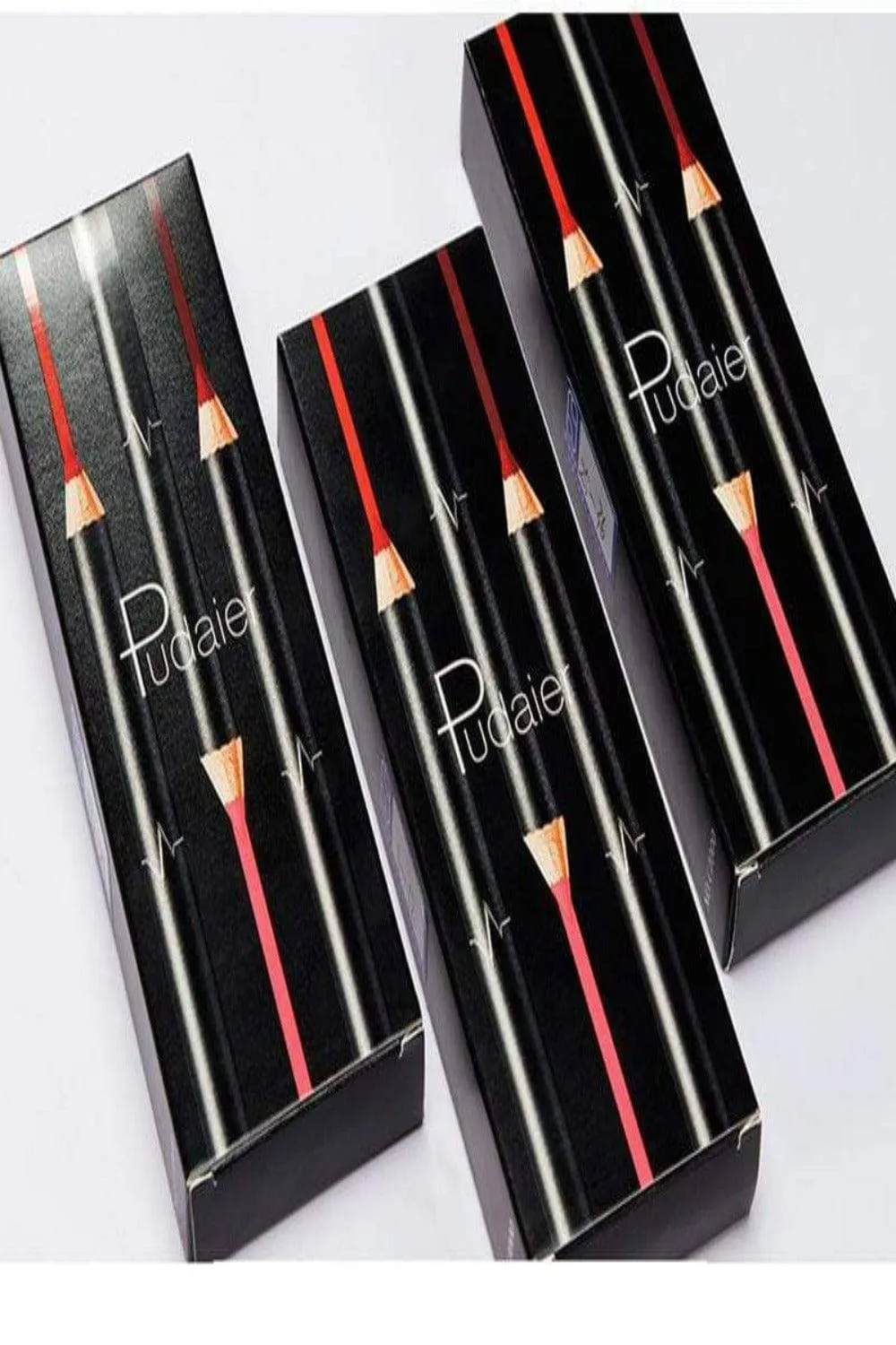 Ultra Durable Waterproof Matte Lipstick Lip Liner Pencil Kit - 12 Pack