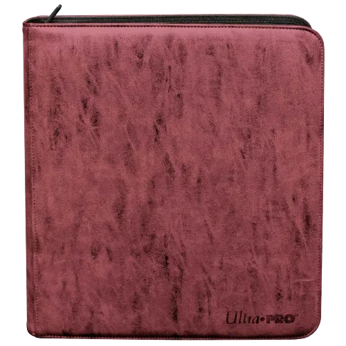 ULTRA PRO BINDER - Deck Builder's Premium Suede PRO Binder- Ruby