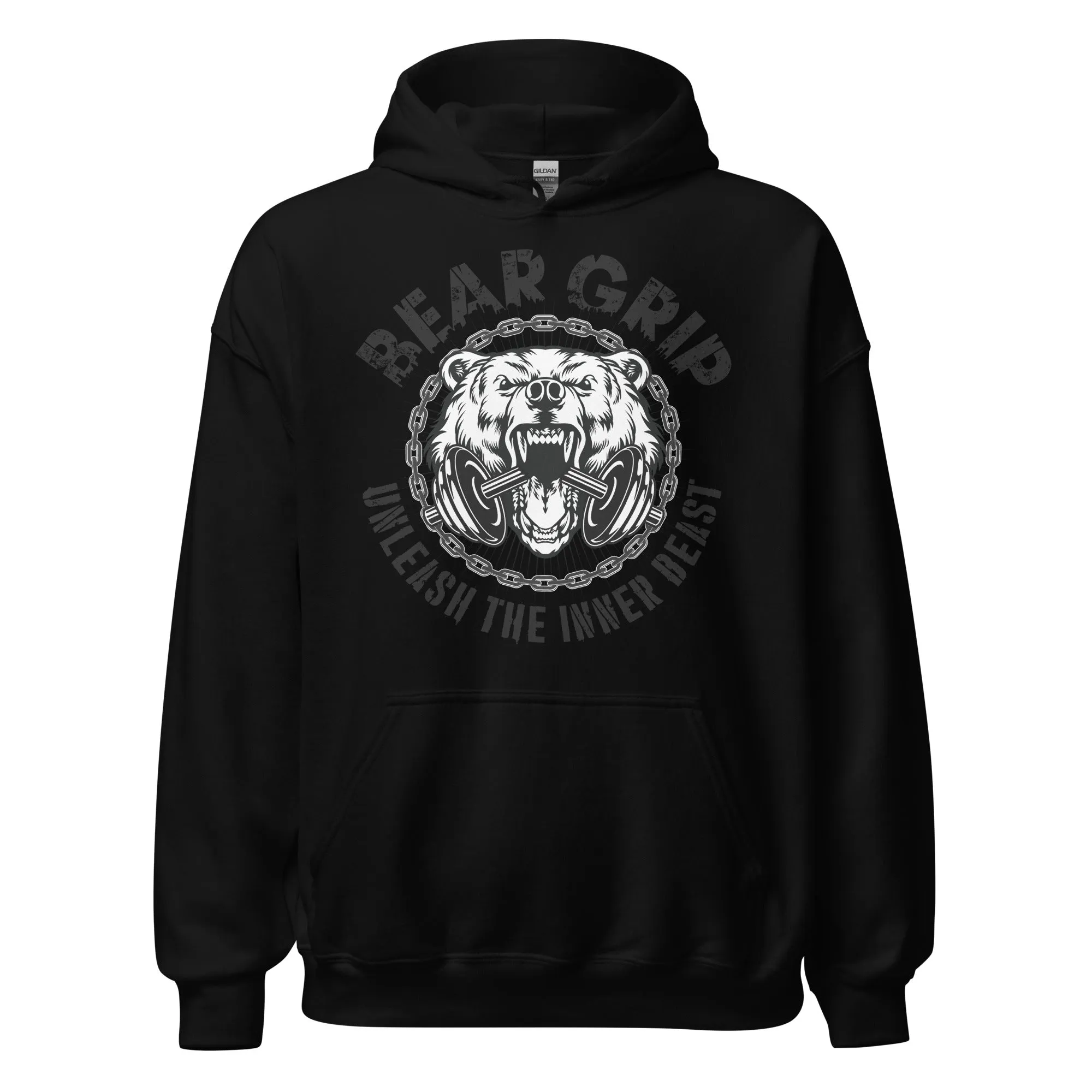 Unisex Hoodie (Barbell Crunch)