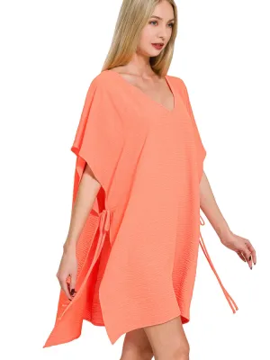 Vacay Mode Cover-Up - Coral