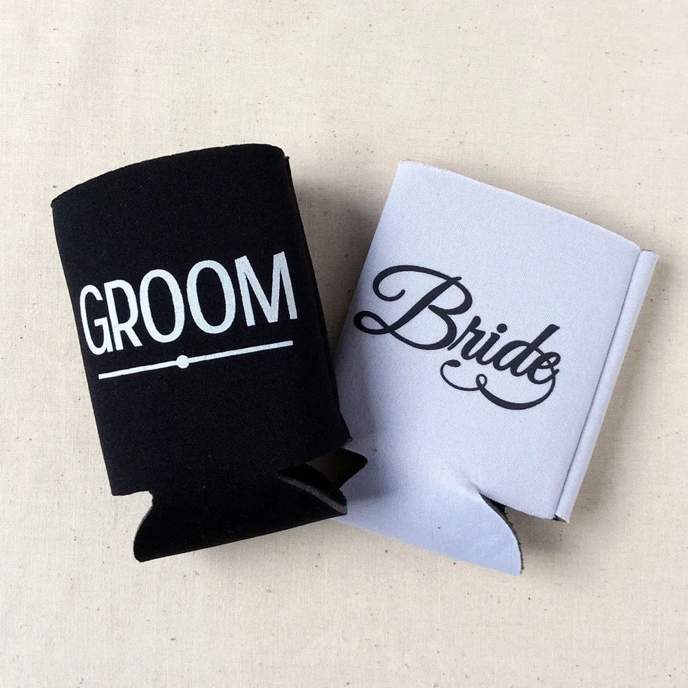 Wedding Can Cooler & Cup Package #182 - Forever Starts Here