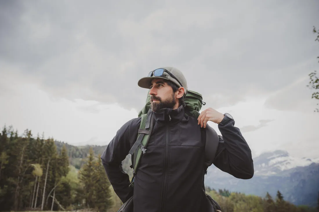 Windbreaker jacket -  softshell - warm  - MT100 WINDWARM - men's