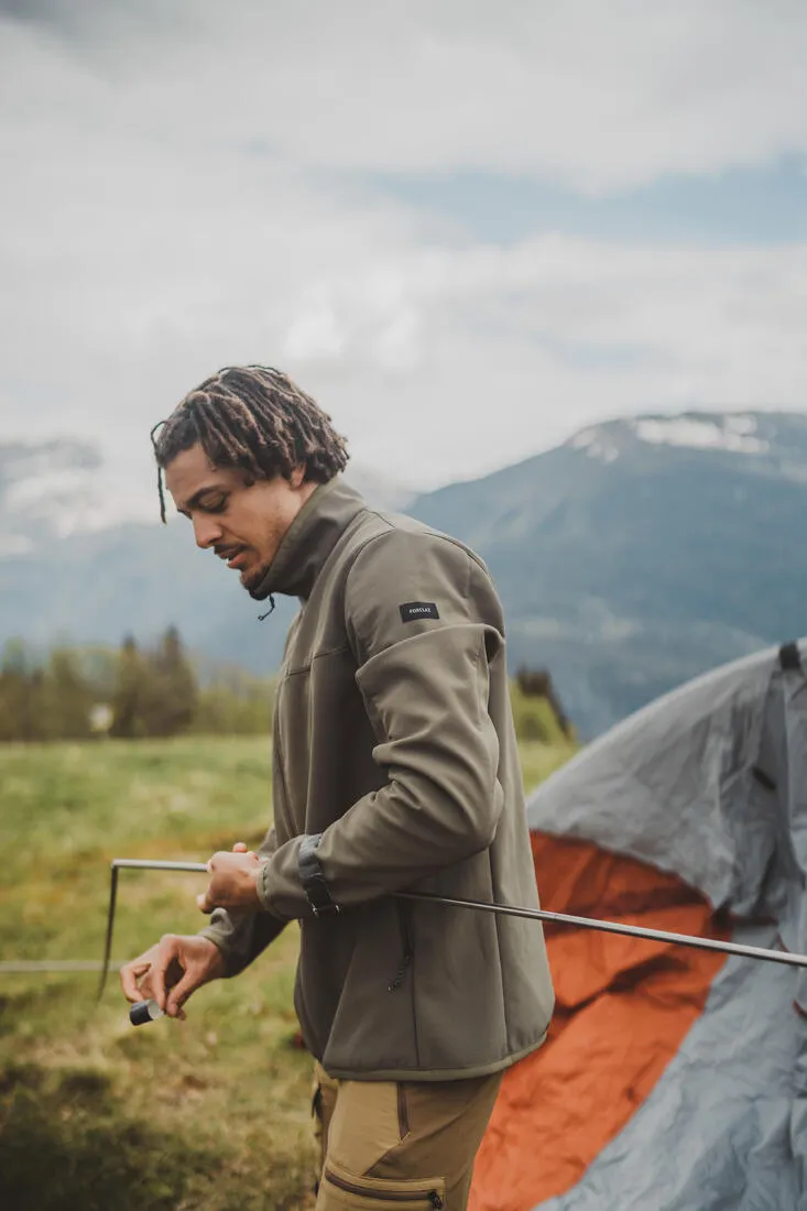 Windbreaker jacket -  softshell - warm  - MT100 WINDWARM - men's