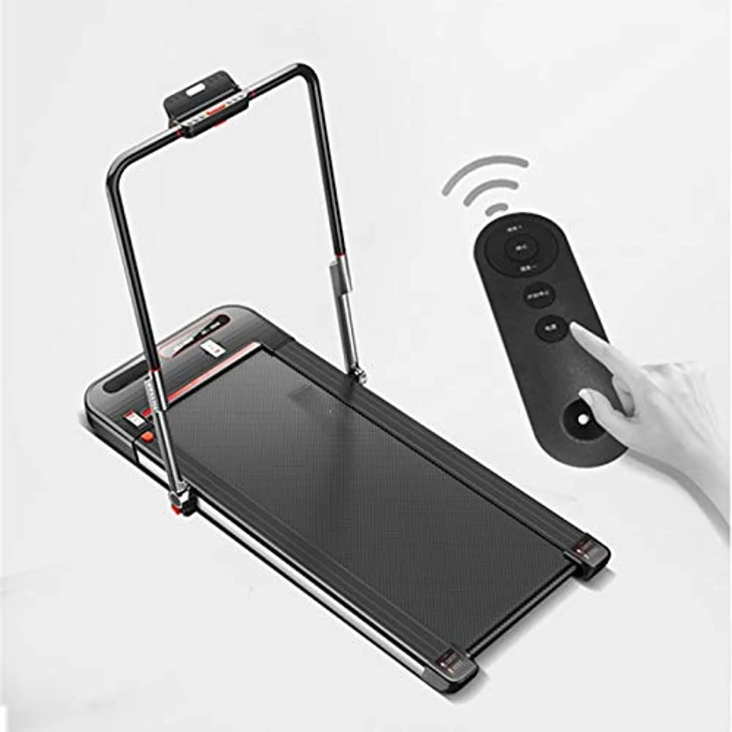 Zzfni Treadmill Full Folding Treadmill, Home Gym Models to Lose Weight Small Indoor Electric Treadmill, Free Installation of Ultra-Quiet Foldable Treadmill
