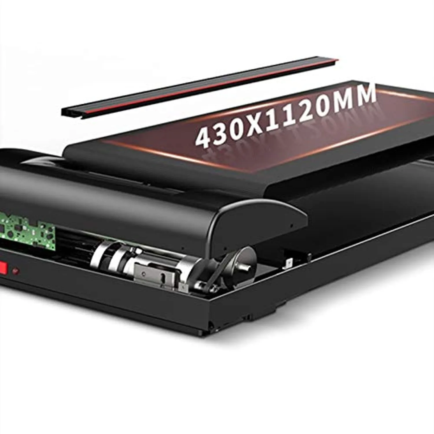 Zzfni Treadmill Full Folding Treadmill, Home Gym Models to Lose Weight Small Indoor Electric Treadmill, Free Installation of Ultra-Quiet Foldable Treadmill